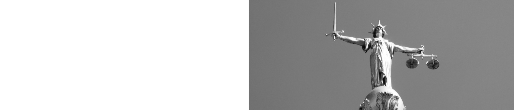 Lady Justice Statue - Best Experienced Criminal Manslaughter Barrister - Howard Godfrey KC - Top-Rated Lawyer - Silk – Advocate