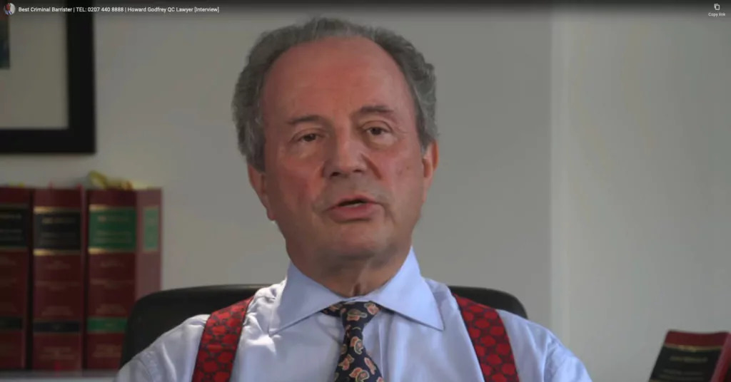 Watch Howard Godfrey KC Discuss Drugs Defence